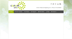 Desktop Screenshot of canamlighting.com